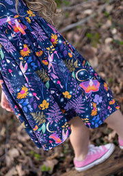 Children's Magical Moth Print Dress (Orlando)
