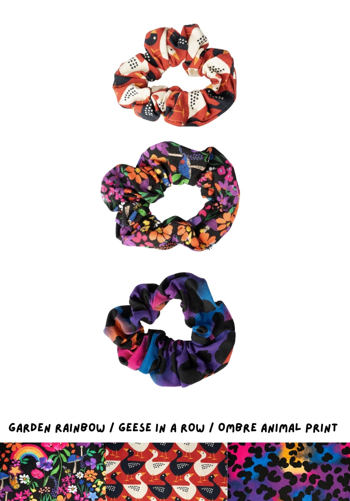Third angle of Popsy Multi Pack Scrunchies