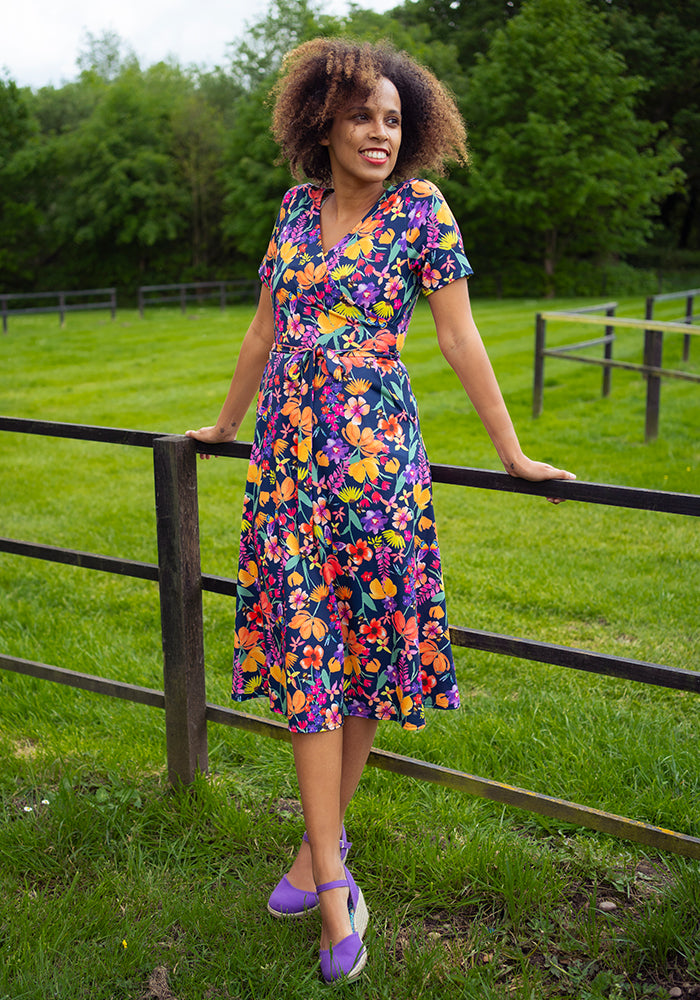 Poly cotton dresses hot sale