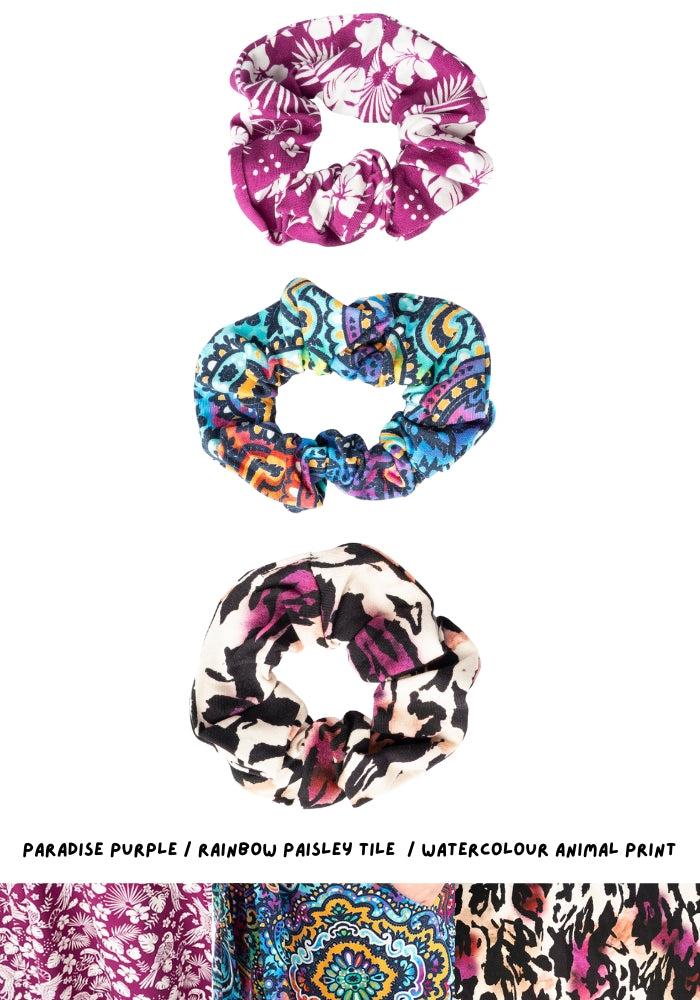 Fifth angle of Popsy Multi Pack Scrunchies