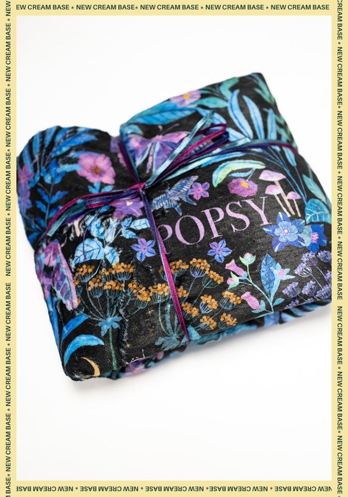 Fourth angle of Mystical Moth Plush Throw Blanket (Pop-Under)