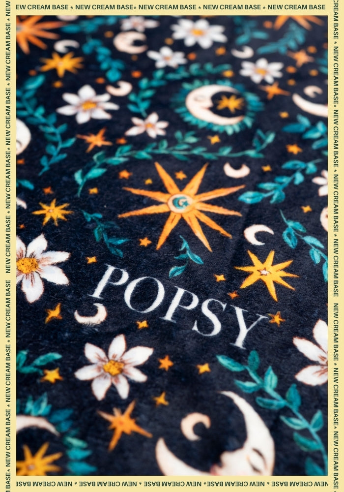 Second angle of Celestial Moon Pop-under Plush Blanket