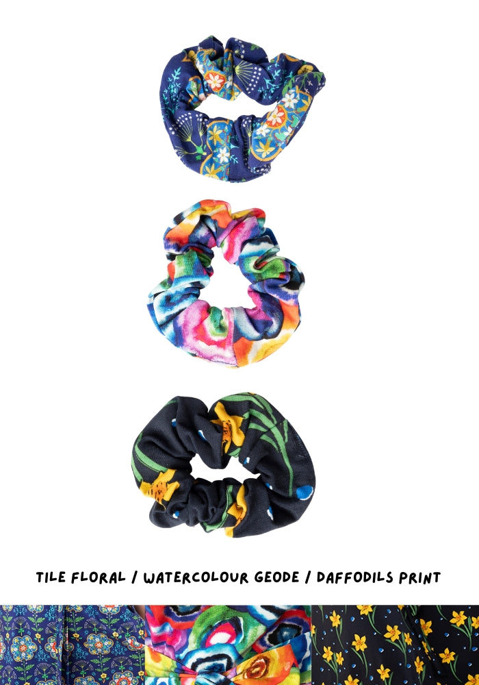 Fourth angle of Popsy Multi Pack Scrunchies