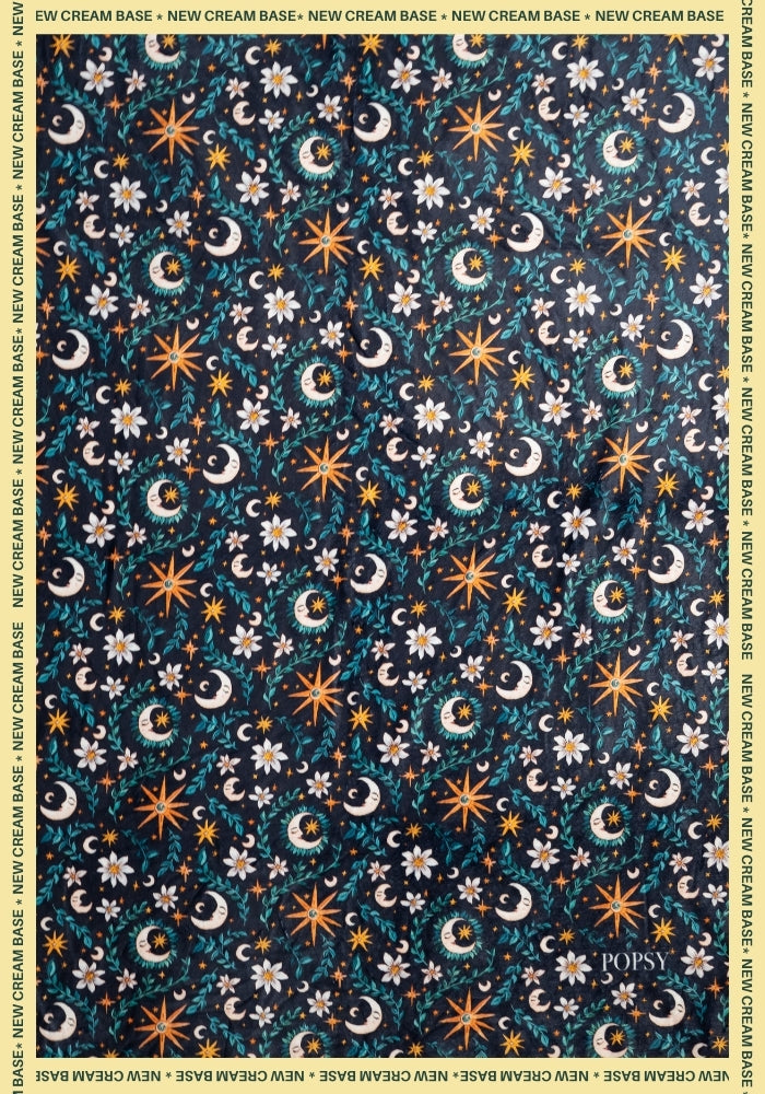 Sixth angle of Celestial Moon Pop-under Plush Blanket
