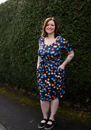 Dottie Large Spot Print Dress