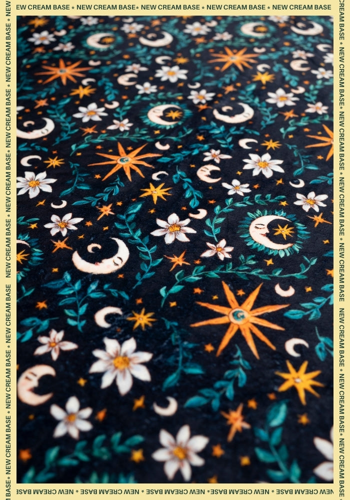 Seventh angle of Celestial Moon Pop-under Plush Blanket