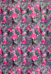 ** PRE-ORDER **Witches Print Pop-under Plush Blanket ** PRE-ORDER **