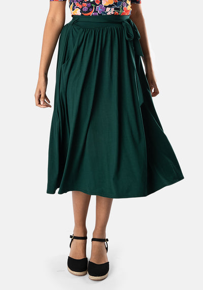 Abi Green Skirt