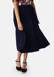 Abi Navy Skirt