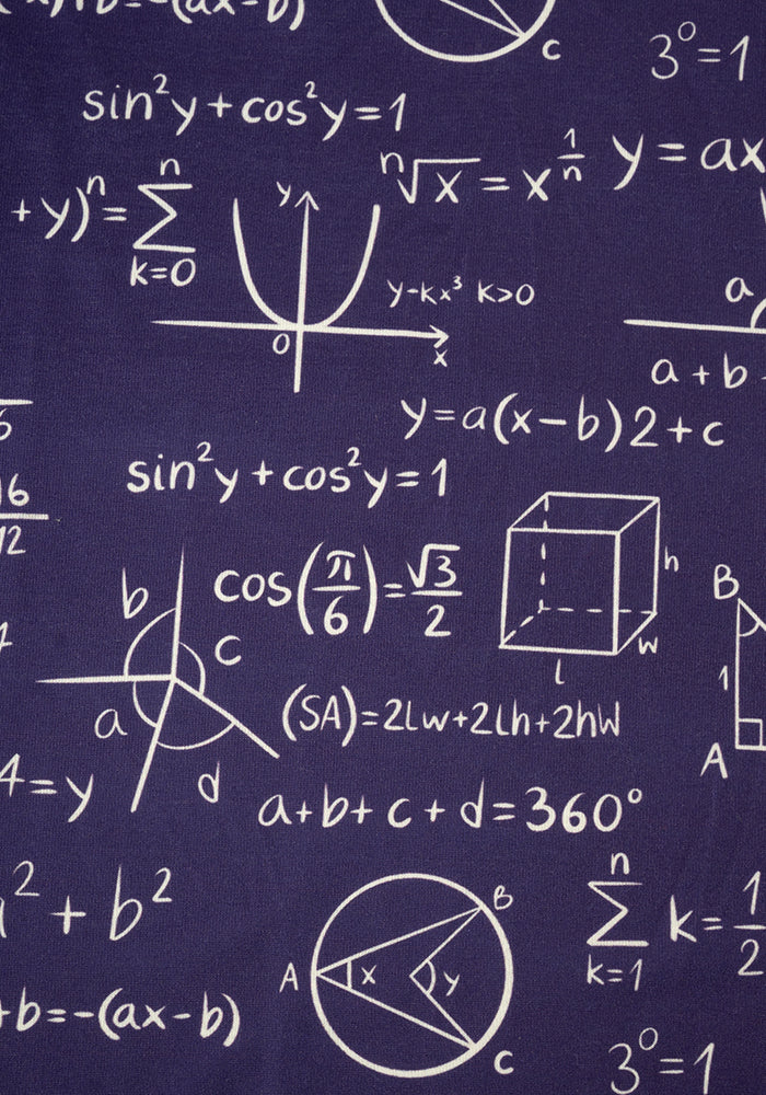 Agnesi Equations Print Dress