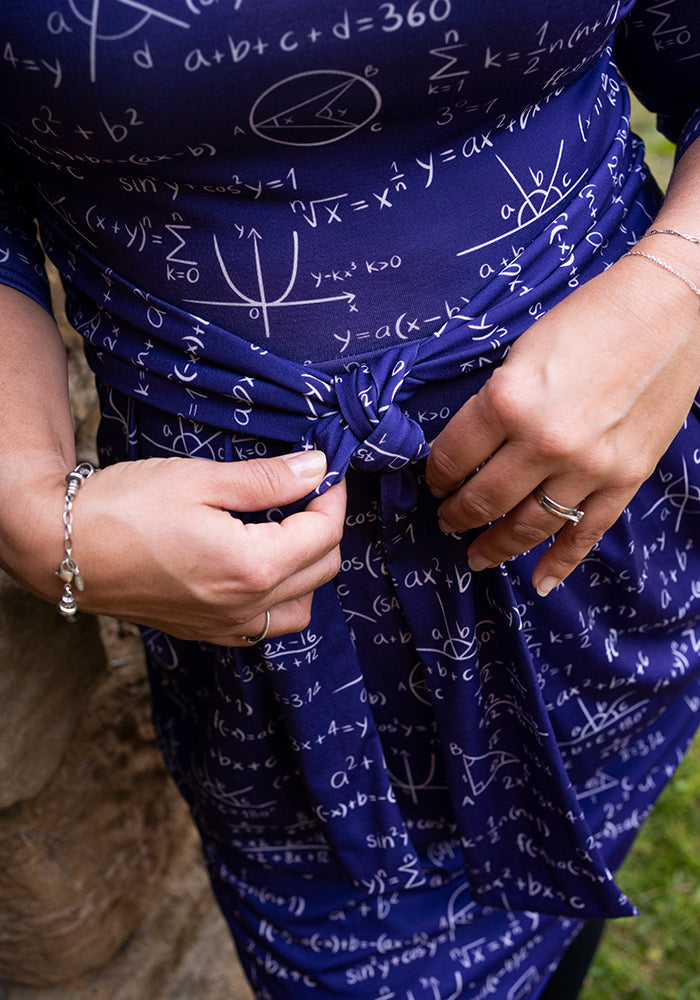 Agnesi Equations Print Dress