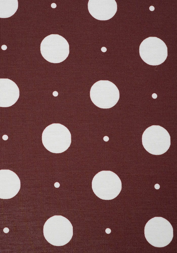 Second angle of Aisla Spot Print Jersey Midi Dress