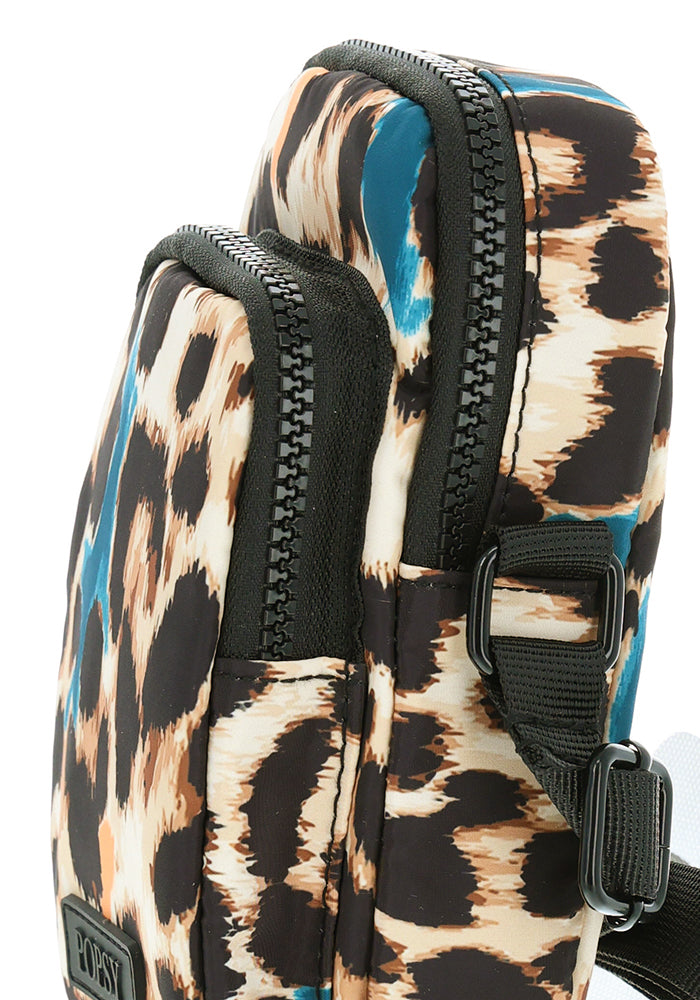 Large Scale Animal Print Phone Pocket Bag
