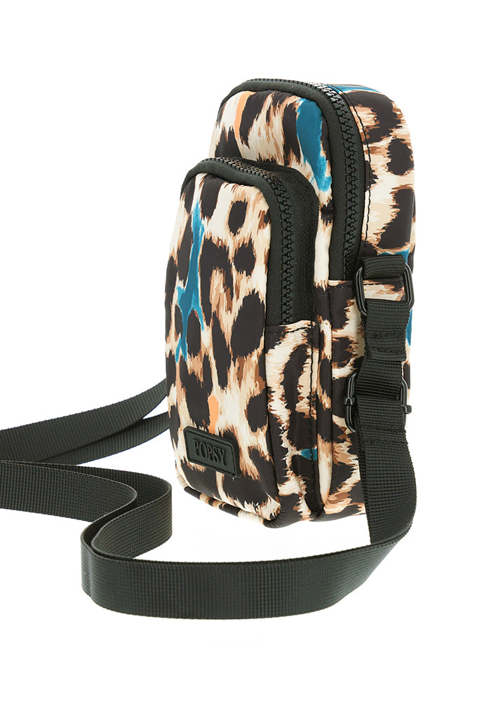 Large Scale Animal Print Phone Pocket Bag