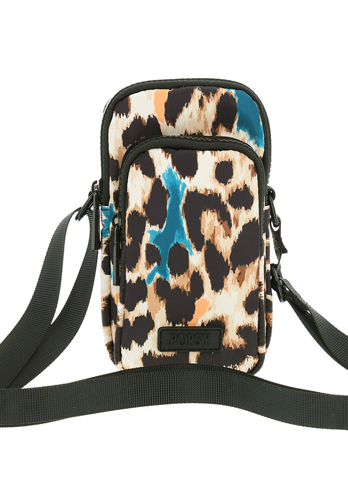 Large Scale Animal Print Phone Pocket Bag