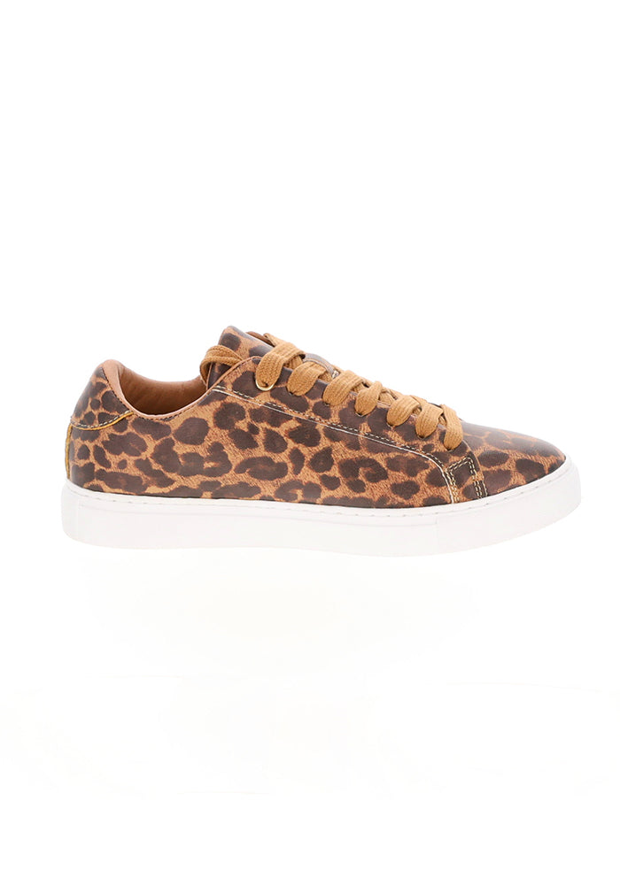 Animal Print Zip Trainers