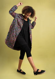 Multicolour Animal Print Popsy Coat