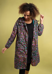 Multicolour Animal Print Popsy Coat