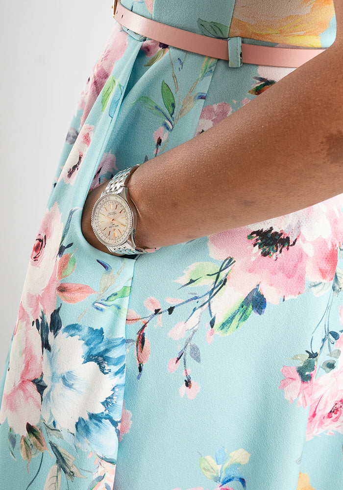 Ann-Marie Floral Print Swing Dress