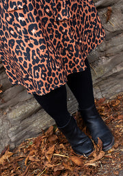 Anouk Natural Animal Print Dress