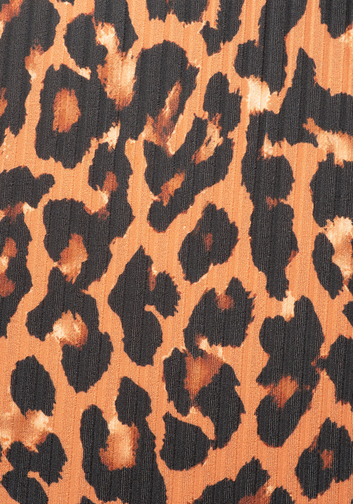 Second angle of Anouk Natural Animal Print Dress