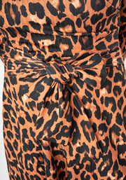 Anouk Natural Animal Print Dress