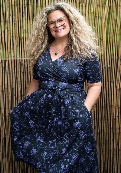 Antia Astrology Print Dress