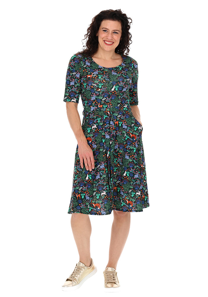 Arianne Woodland Garden Print Dress