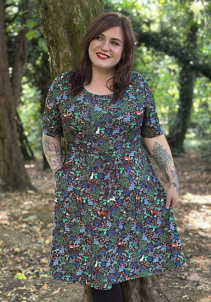 Arianne Woodland Garden Print Dress
