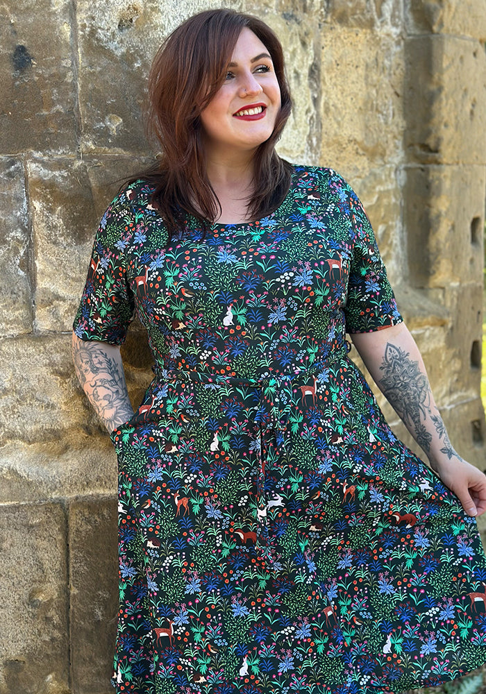 Arianne Woodland Garden Print Dress