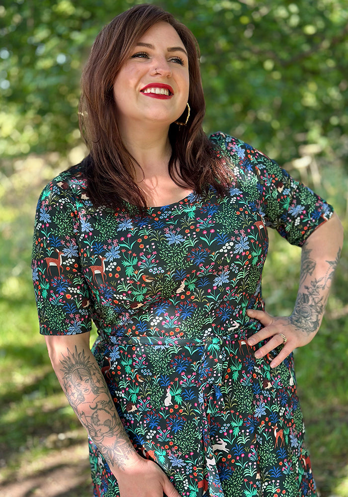 Arianne Woodland Garden Print Dress