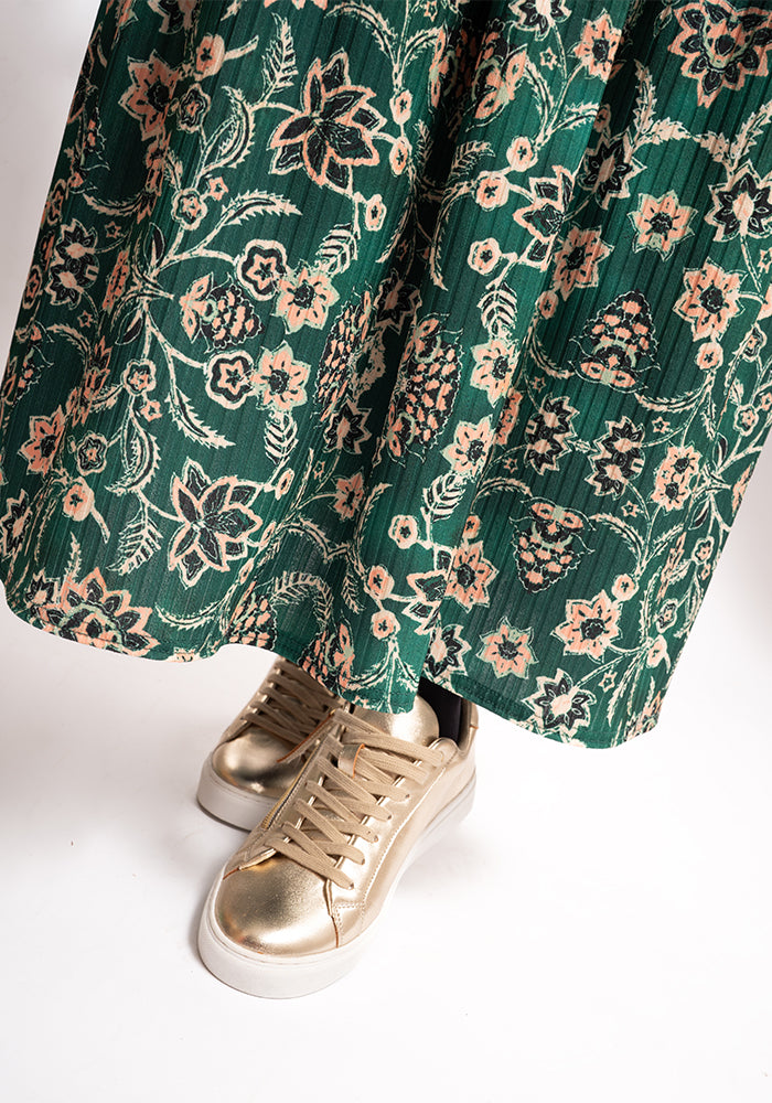 Fourth angle of Ashlea Nouveau Floral Print Midaxi Dress