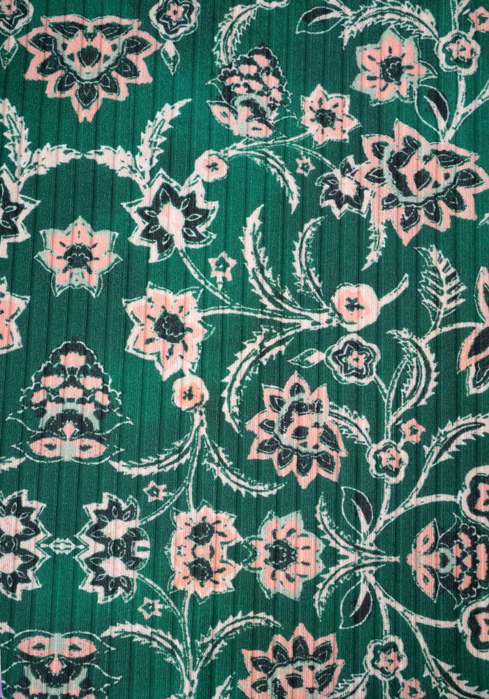 Second angle of Ashlea Nouveau Floral Print Midaxi Dress