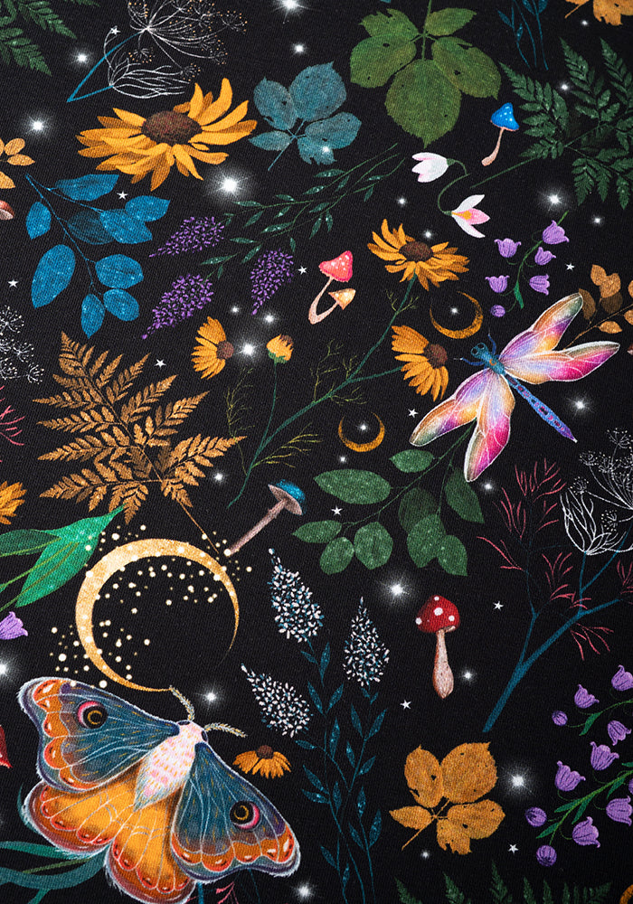 Ashton Magical Moth Print Cotton Tunic