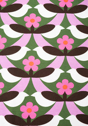 Ashton Retro Bird Print Cotton Tunic