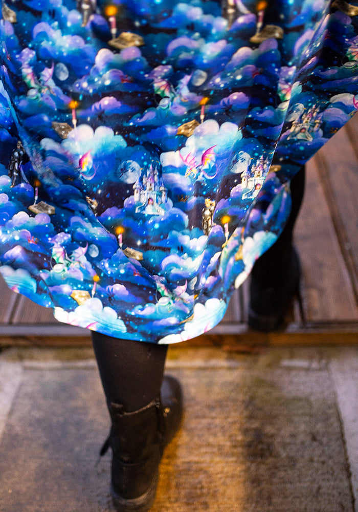 Seventh angle of Astryn Fairytale Story Print Cotton Dress