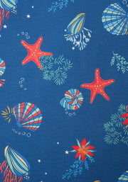 Atlanta Starfish & Shells Print Dress