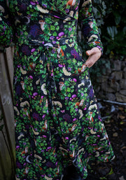 Avalie Stoats Print Midi Dress