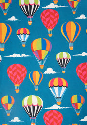 Hot Air Balloon Print Children's T-Shirt (Avian)