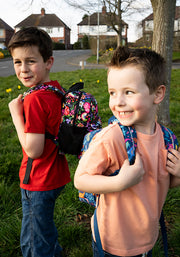 Garden Rainbow Print Popsy Mini Backpack