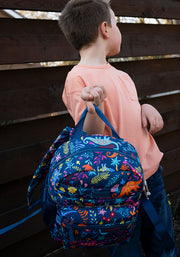 Dinosaur Print Popsy Mini Backpack
