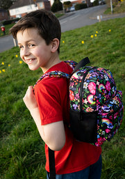 Garden Rainbow Print Popsy Mini Backpack