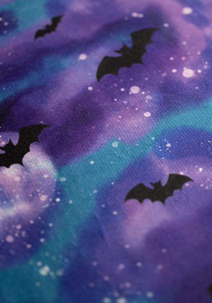 Bats in the Night Sky Print Hand Towel