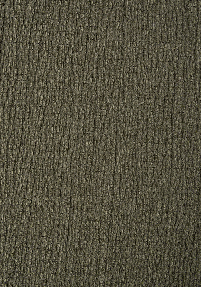 Second angle of Baxter Plain Khaki Midaxi Dress