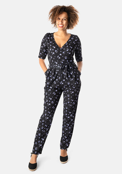 Beau Ditsy Floral Narrow Leg Jumpsuit