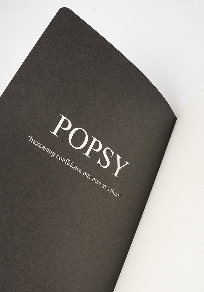 Popsy Bee Print Notebook