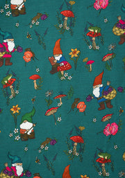 Children's Gnomes Print Cotton Dress (Belita)
