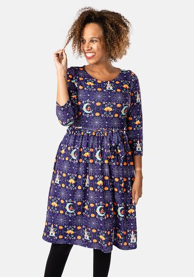 Binx Witch Castle Print Dress