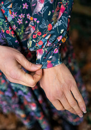 Birch Hidden Bird Print Dress