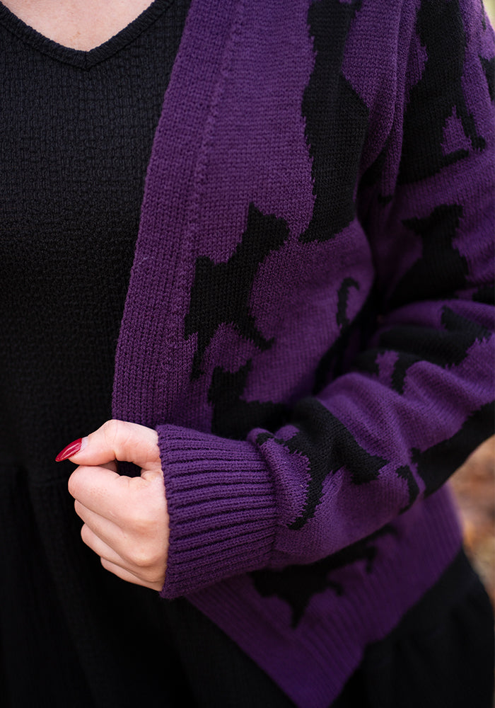 Cat Knit Cardigan